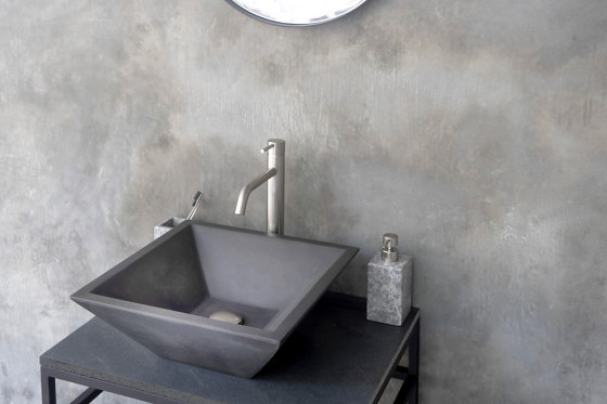 Grappa Dusk Grey Concrete Basin - Sink - Vessel - Washbasin | Lavabi | ConSpire