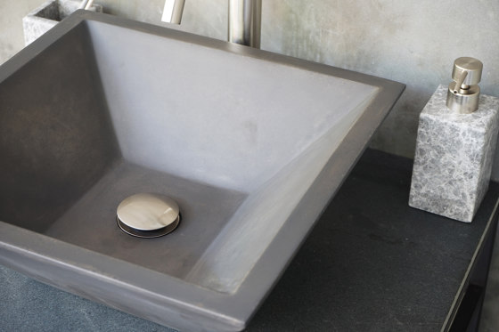 Grappa Dusk Grey Concrete Basin - Sink - Vessel - Washbasin | Wash basins | ConSpire