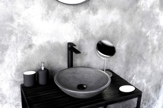 Messina Dusk Grey Concrete Basin - Sink - Vessel - Washbasin | Wash basins | ConSpire