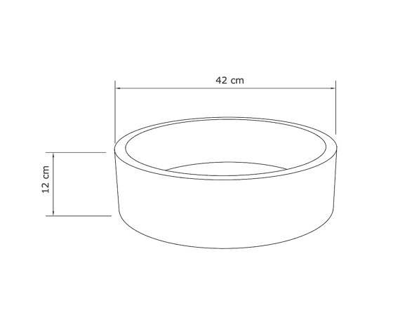 Udinesse Dusk Grey Concrete - Basin - Sink - Vessel - Washbasin | Waschtische | ConSpire