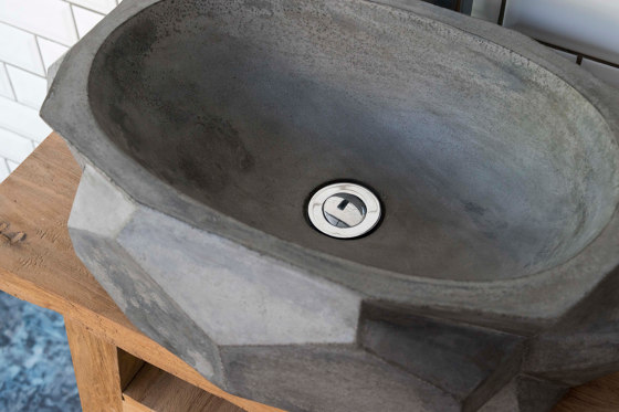 Diamond Medio Natural Concrete Basin - Sink - Vessel - Washbasin | Wash basins | ConSpire