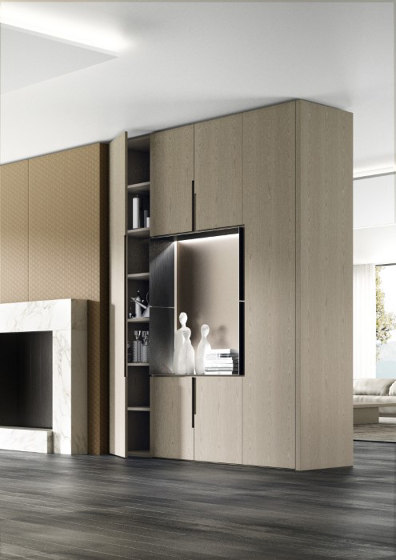 Plain | Cabinet System | Wall storage systems | Laurameroni