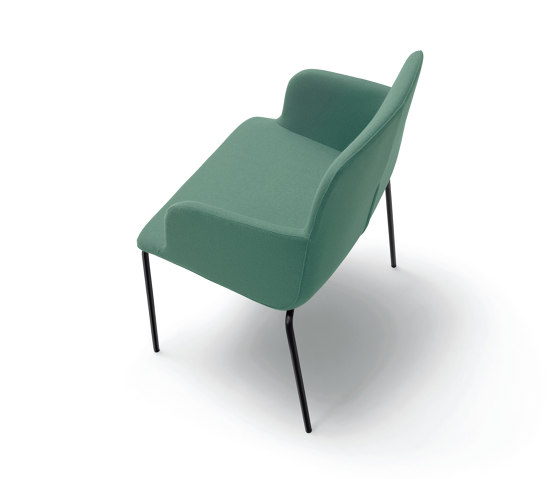 Brianza Chair - Version with armrests | Sillas | ARFLEX