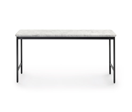 Capilano Tavolino 96x30 - Versione con top in marmo Carrara | Tavolini bassi | ARFLEX