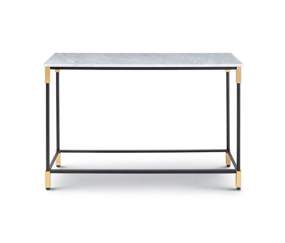 Match Konsole - Version mit Tischplatte aus Carrara-Marmor | Konsolentische | ARFLEX