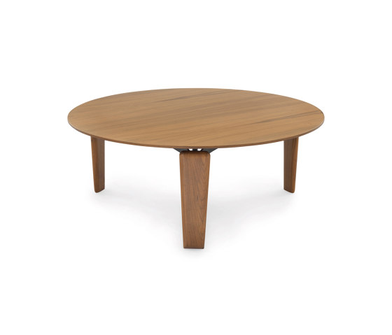 Tablet Small Table 80 H. 31 - Walnut Canaletto Version | Coffee tables | ARFLEX