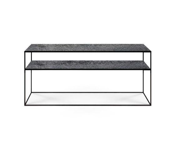 Aged consoles | Charcoal sofa console - 2 shelves | Console tables | Ethnicraft