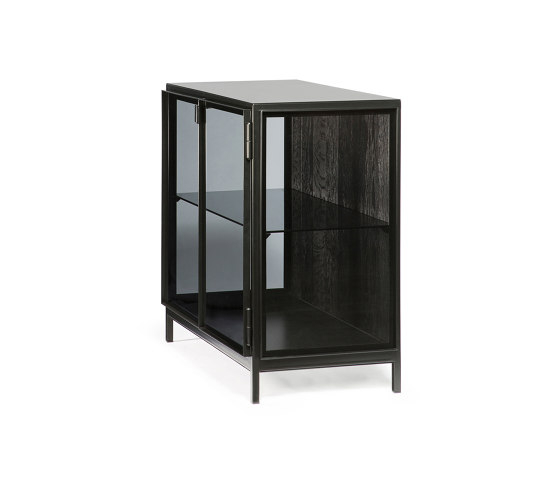 Anders | Black sideboard - 2 doors | Aparadores | Ethnicraft