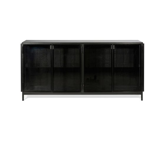 Anders | Black sideboard - 4 doors | Sideboards | Ethnicraft