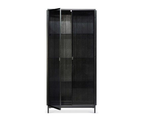 Anders | Black storage cupboard - 2 doors | Schränke | Ethnicraft