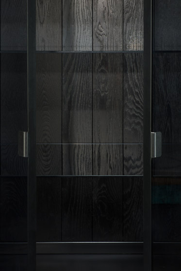 Anders | Black storage cupboard - 2 doors | Schränke | Ethnicraft