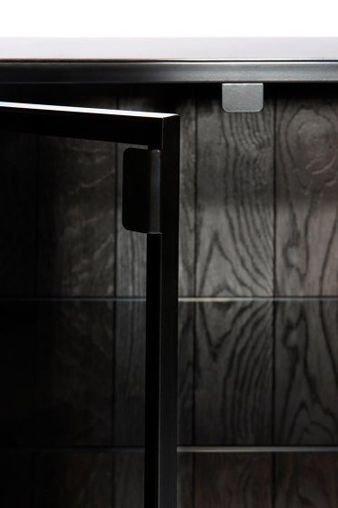 Anders | Black storage cupboard - 2 doors | Armoires | Ethnicraft
