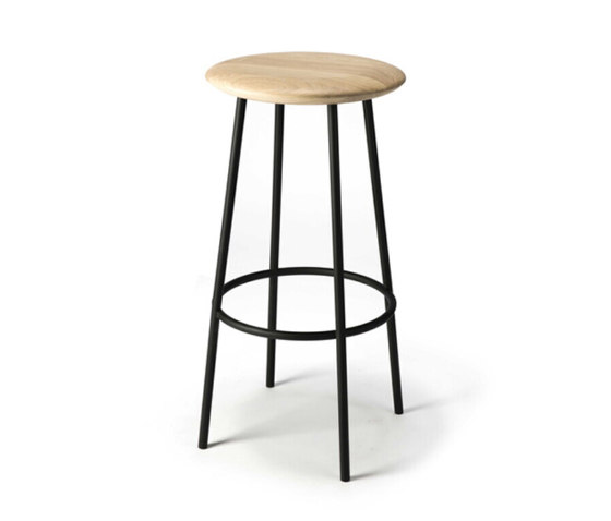 Baretto | Oak bar stool - varnished | Taburetes de bar | Ethnicraft