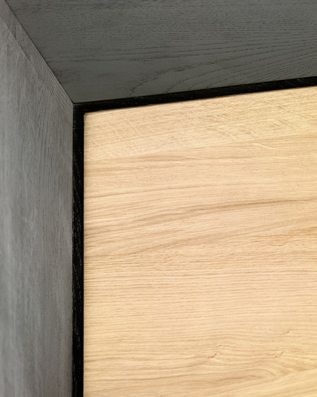 Blackbird | Oak sideboard - 3 doors - 2 drawers - varnished | Sideboards | Ethnicraft