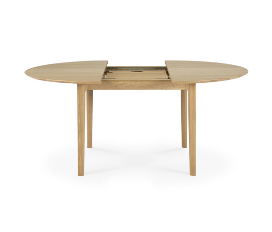 Bok | Oak round extendable dining table | Tavoli pranzo | Ethnicraft