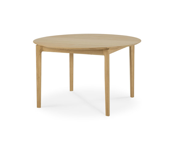 Bok | Oak round extendable dining table | Tables de repas | Ethnicraft