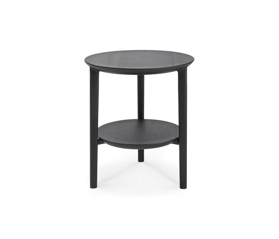 Bok | Oak black side table - varnished | Mesas auxiliares | Ethnicraft