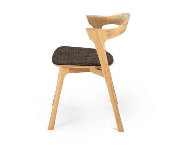 Bok | Oak dining chair - dark brown - varnished | Sedie | Ethnicraft