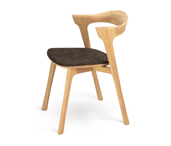 Bok | Oak dining chair - dark brown - varnished | Chaises | Ethnicraft