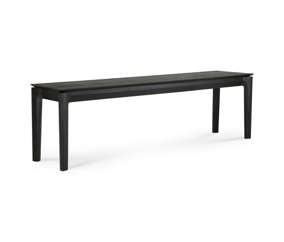 Bok | Oak black bench - varnished | Bancos | Ethnicraft