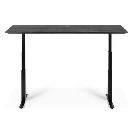 Bok | Oak black adjustable desk - table top - varnished | Contract tables | Ethnicraft