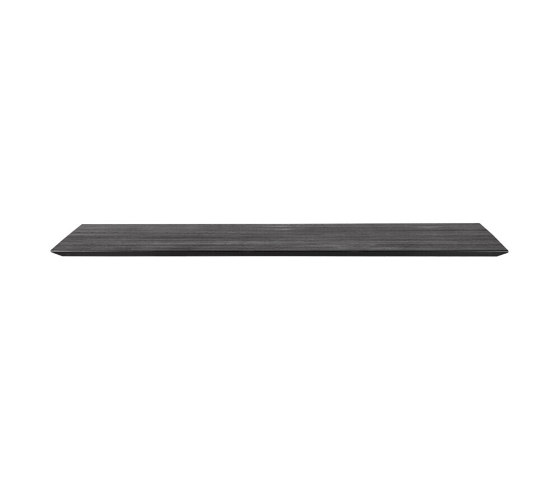 Bok | Oak black adjustable desk - table top - varnished | Mesas contract | Ethnicraft