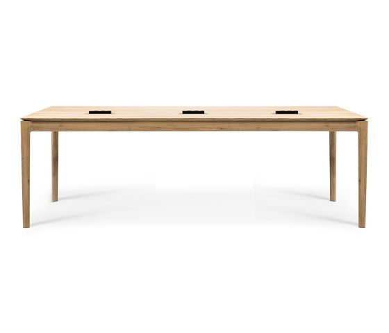 Bok | Oak cowork desk - CEE7/3 (DE, NL, ES, RU, …) - varnished | Contract tables | Ethnicraft