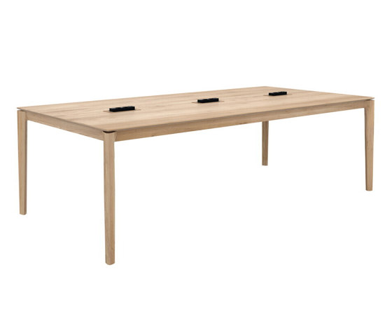 Bok | Oak cowork desk - CEE7/5 (FR, BE, PL, CZ, …) - varnished | Contract tables | Ethnicraft