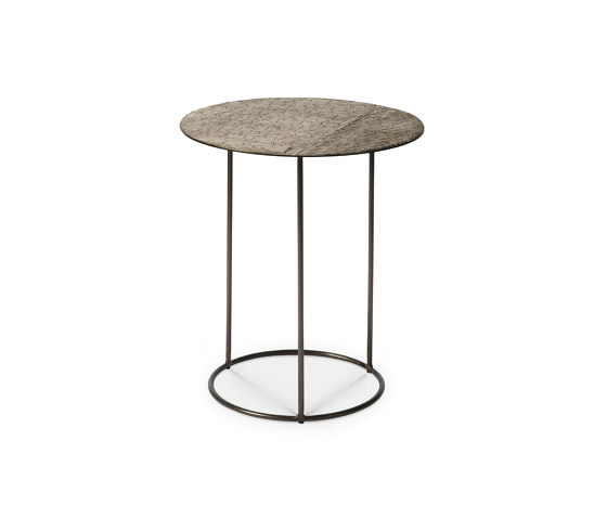 Celeste | Side table - lava linear - taupe | Tables d'appoint | Ethnicraft