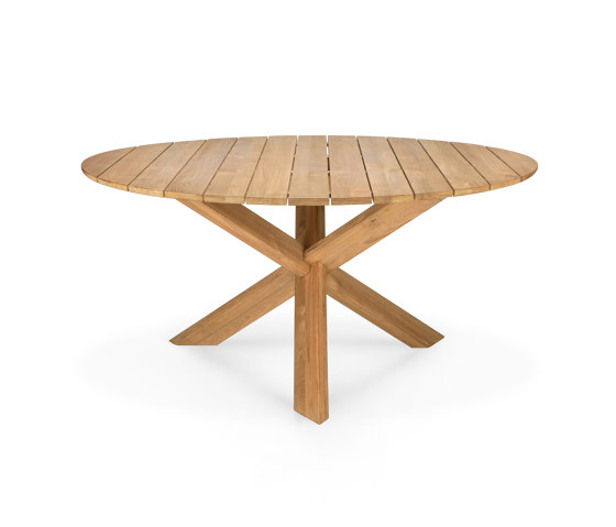 Circle | Teak outdoor dining table | Dining tables | Ethnicraft