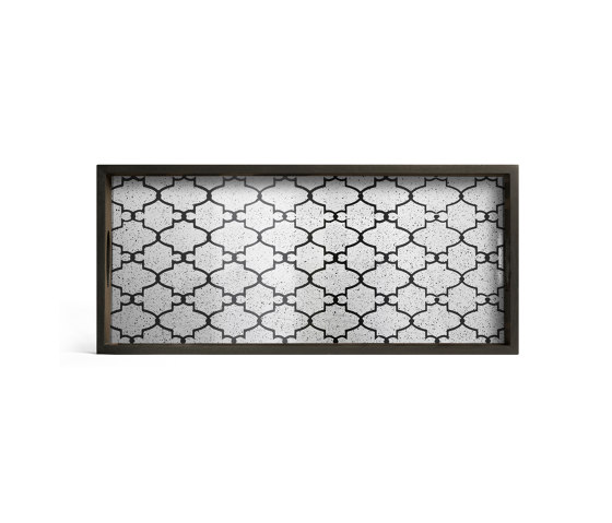 Classic tray collection | Bronze Gate mirror tray - rectangular - M | Bandejas | Ethnicraft