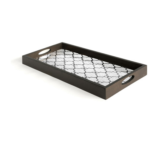 Classic tray collection | Bronze Gate mirror tray - rectangular - M | Plateaux | Ethnicraft