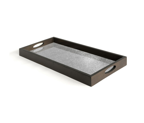 Classic tray collection | Frost mirror tray - rectangular - M | Plateaux | Ethnicraft