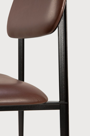 DC | Dining chair - chocolate leather | Chaises | Ethnicraft