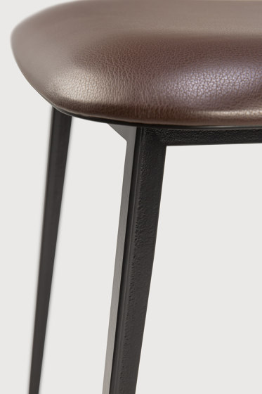 DC | Dining chair - chocolate leather | Chairs | Ethnicraft