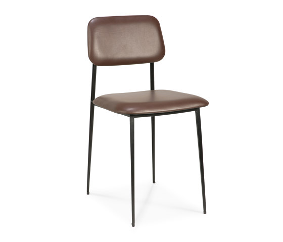 DC | Dining chair - chocolate leather | Sedie | Ethnicraft