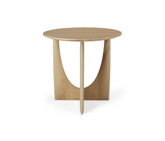 Geometric | Oak side table - varnished | Side tables | Ethnicraft