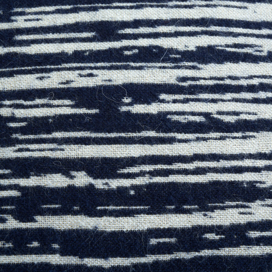 Mystic Ink collection | Navy Lines cushion - square | Kissen | Ethnicraft