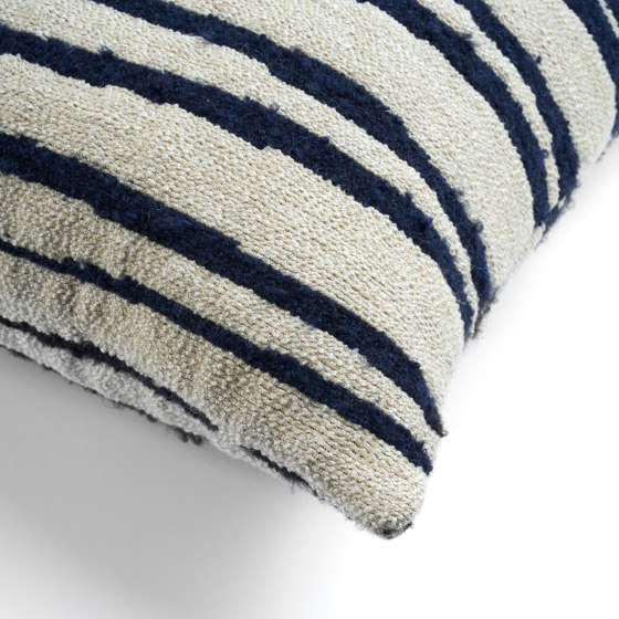 Mystic Ink collection | White Stripes cushion - lumbar | Kissen | Ethnicraft