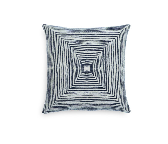 Mystic Ink collection | White Linear Square cushion - square | Cushions | Ethnicraft