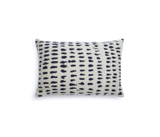 Mystic Ink collection | White Dots cushion - lumbar | Coussins | Ethnicraft