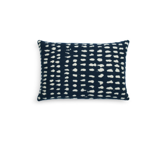Mystic Ink collection | Navy Dots cushion - lumbar | Cojines | Ethnicraft