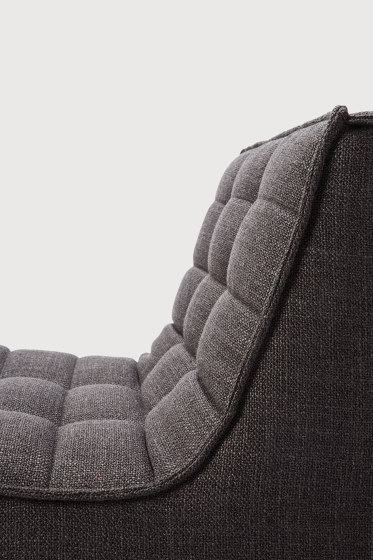 N701 | Sofa - 1 seater - dark grey | Armchairs | Ethnicraft