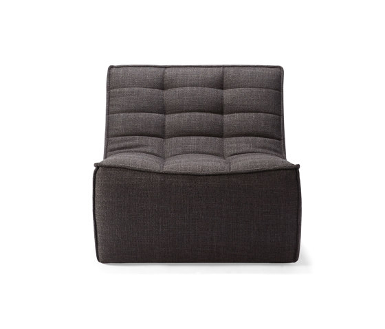 N701 | Sofa - 1 seater - dark grey | Armchairs | Ethnicraft