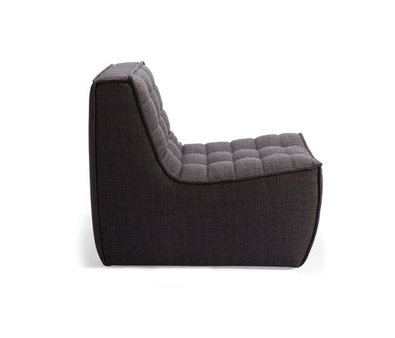 N701 | Sofa - 1 seater - dark grey | Armchairs | Ethnicraft