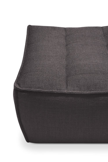 N701 | Sofa - footstool - dark grey | Pufs | Ethnicraft