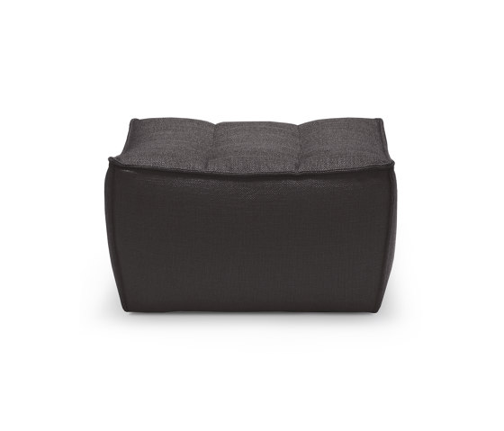 N701 | Sofa - footstool - dark grey | Poufs / Polsterhocker | Ethnicraft