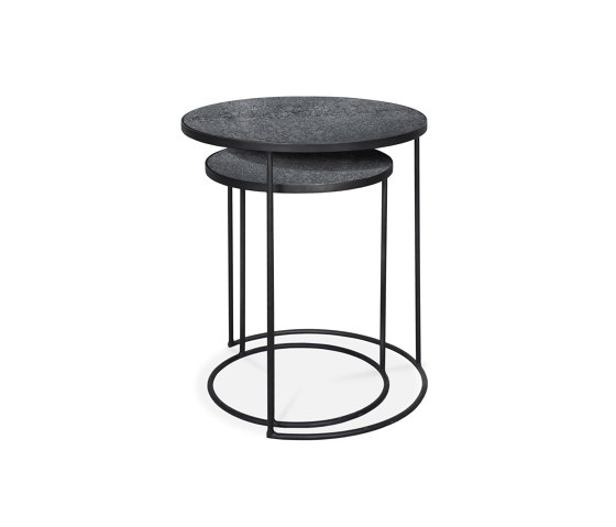 Nesting | Charcoal side table - set of 2 | Nesting tables | Ethnicraft