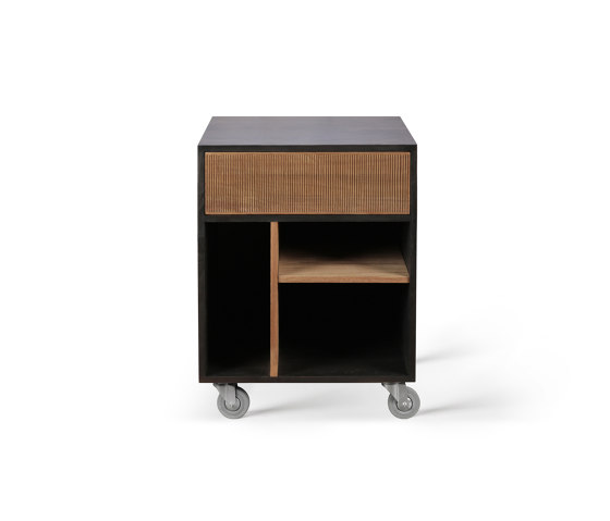 Oscar | Teak drawer unit - 1 drawer | Cassettiere ufficio | Ethnicraft