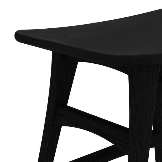 Osso | Oak black counter stool - contract grade - varnished | Sedie bancone | Ethnicraft